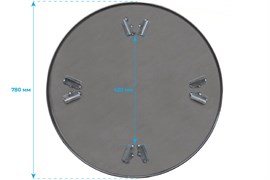 Диск для DRD1600L,1600H (D=780) 074117